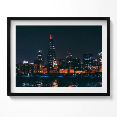 Obraz z ramką Pejzaż miejski Chicago