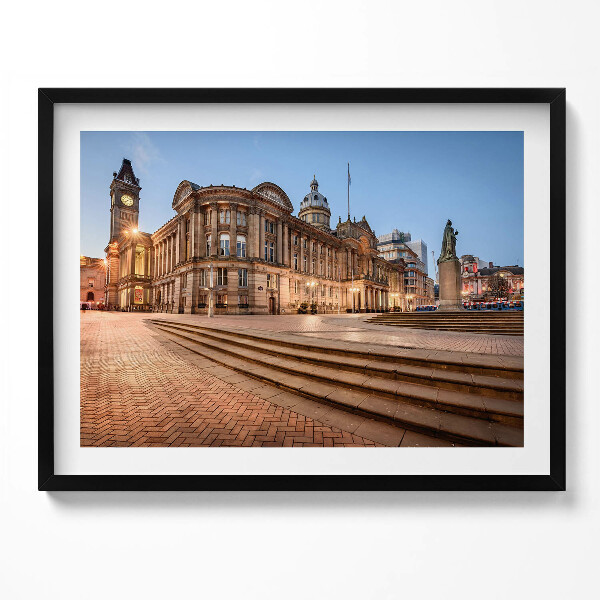 Obraz z ramką Birmingham Town Hall Anglia