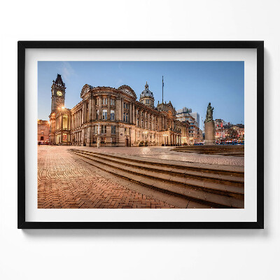 Obraz z ramką Birmingham Town Hall Anglia
