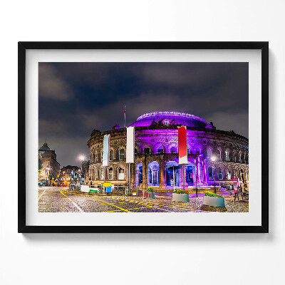 Obraz z ramką Leeds Corn Exchange w Anglii