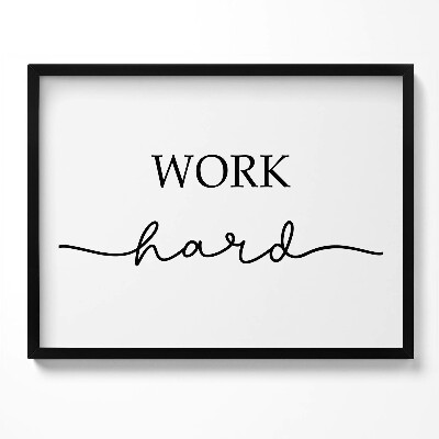 Obraz z ramką Motywacyjny napis 