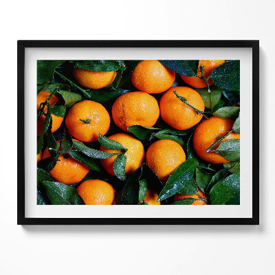 Obraz z ramką Dojrzałe włoskie pomarańcze