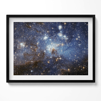 Obraz z ramką Niebo i gwiazdy kosmos
