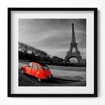 Obraz w drewnianej ramce Kolorystyczny kontrast