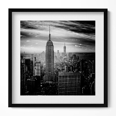 Obraz w drewnianej ramce Budynki Nowego Jorku