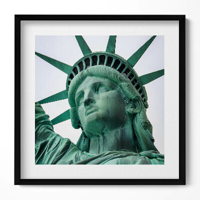 Obraz w drewnianej ramce Statua Wolności Nowy Jork USA