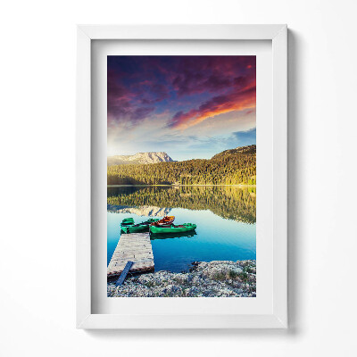 Obraz w ramie Krajobraz rzeki