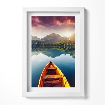 Obraz w ramie Park Narodowy Szczyrbskie Pleso Słowacja