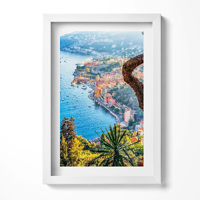 Obraz w ramie Wieś Villefranche-sur-Mer