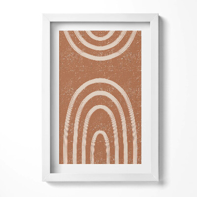 Obraz w ramie Sztyka minimalistyczna w stylu boho