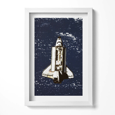 Obraz w ramie Statek kosmiczny NASA