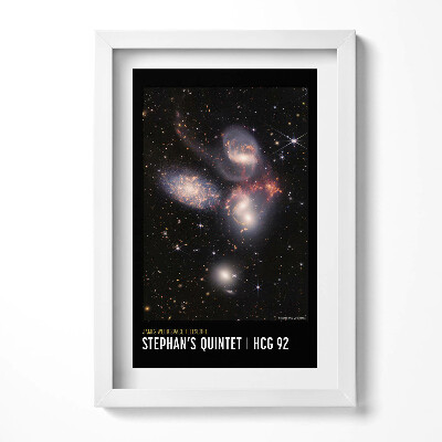 Obraz w ramie Plakat motyw kosmosu zdjęcia NASA