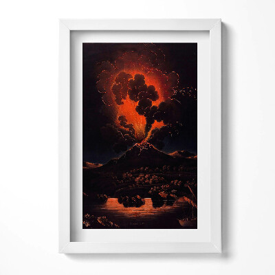 Obraz w ramie Ilustracja w stylu japońskim