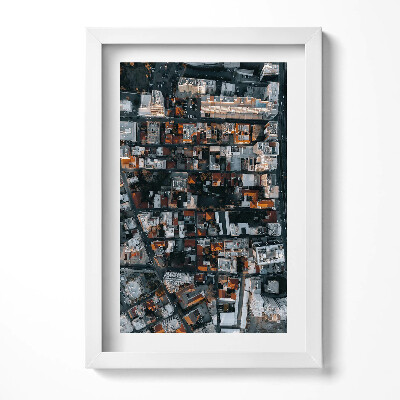 Obraz w ramie Widok z góry Limassol Cypr