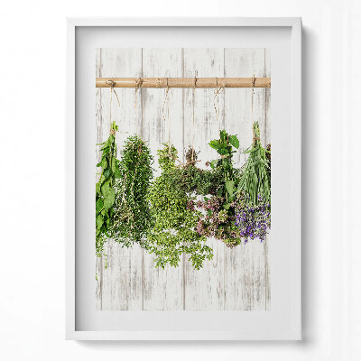 Obraz pionowy Suszone zioła i rośliny