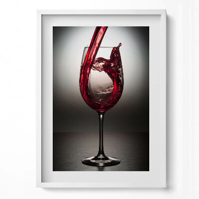 Obraz pionowy Lampka wina