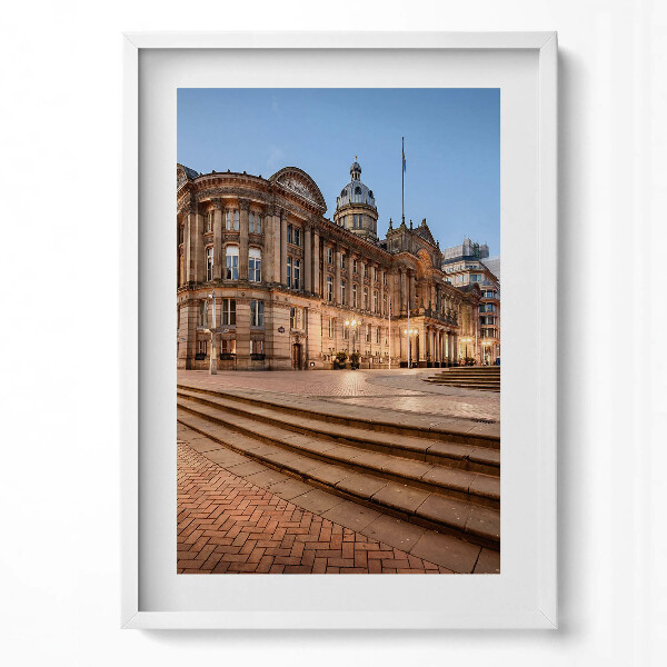 Obraz pionowy Birmingham Town Hall Anglia