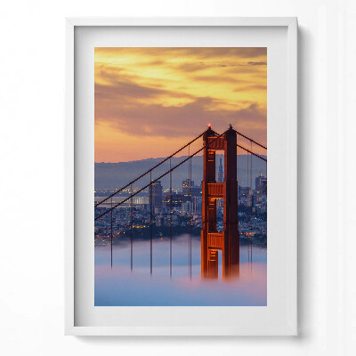 Obraz pionowy Most w San Francisco