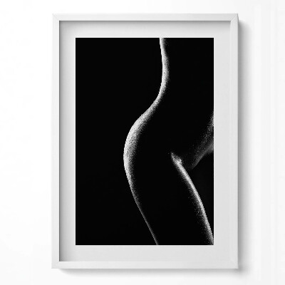 Obraz pionowy Ludzkie ciało - zmysłowa sylwetka kobiety