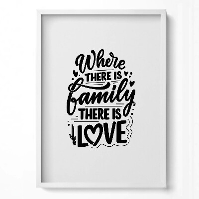 Obraz pionowy Dekoracyjny napis do domu 