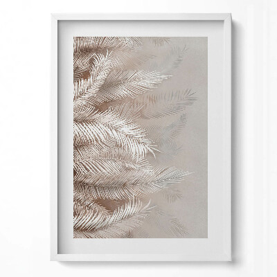 Obraz pionowy Boho rustykalne liście