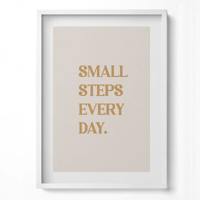 Obraz pionowy Motywacyjny napis 