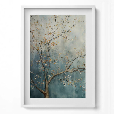 Obraz pionowy Malowane gałęzie drzewa