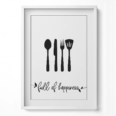 Obraz pionowy Napis do kuchni i jadalni 