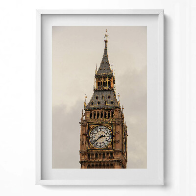 Obraz pionowy Big Ben zegar Londyn Anglia