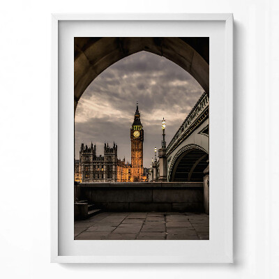 Obraz pionowy Widok na Big Bena w Londynie