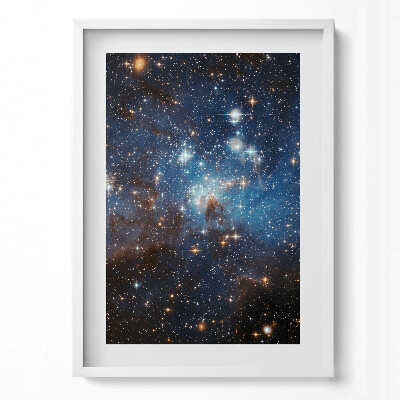 Obraz pionowy Niebo i gwiazdy kosmos