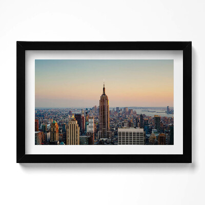 Obraz w ramie Panorama Nowego Yorku