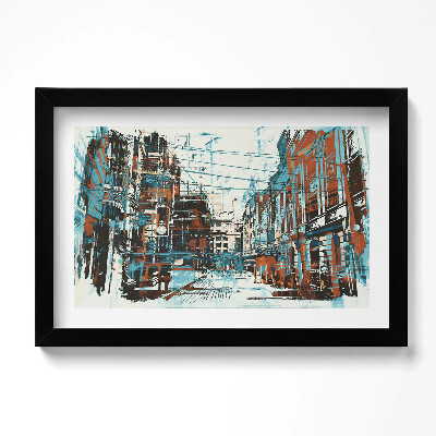 Obraz w ramie Sztuka uliczna