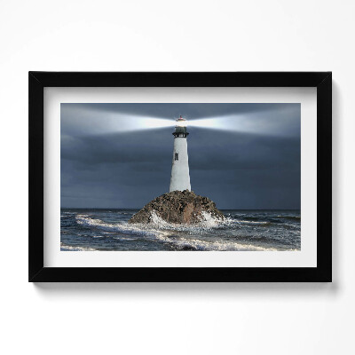 Obraz w ramie Latarnia morska