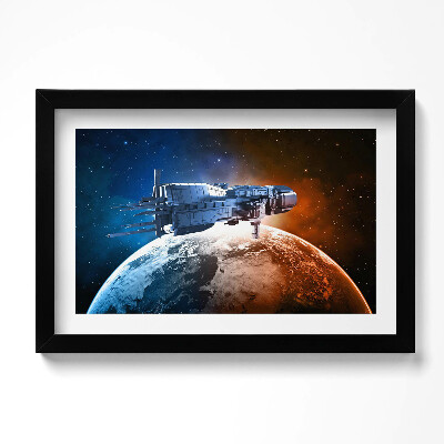 Obraz w ramie Statek kosmiczny