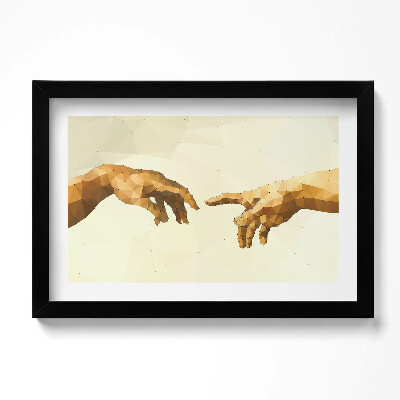 Obraz w ramie Stworzenie Adama