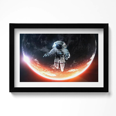 Obraz w ramie Astronauta w kosmosie
