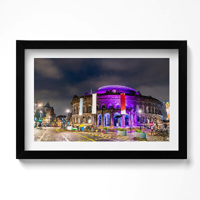 Obraz w ramie Leeds Corn Exchange w Anglii