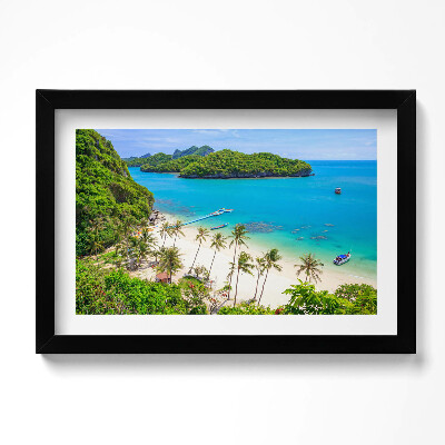 Obraz w ramie Park narodowy Koh Samui Tajlandia