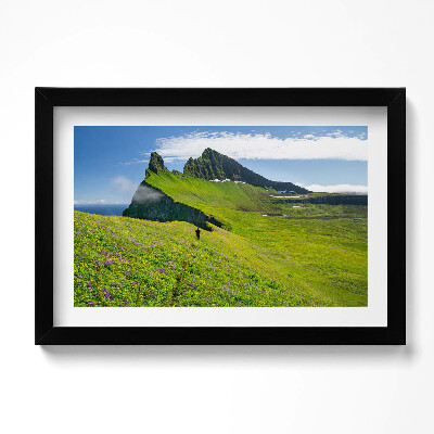 Obraz w ramie Rezerwat Hornstrandir Islandia