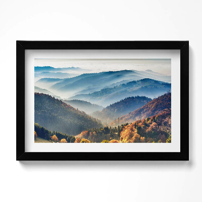 Obraz w ramie Krajobraz górski