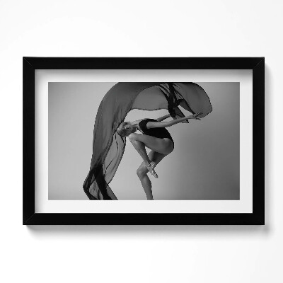 Obraz w ramie Zdjęcie tancerki w tańcu