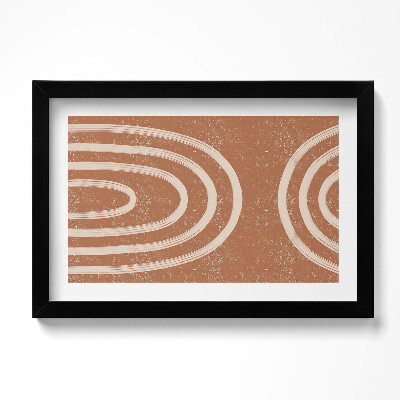 Obraz w ramie Sztyka minimalistyczna w stylu boho