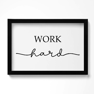 Obraz w ramie Motywacyjny napis 