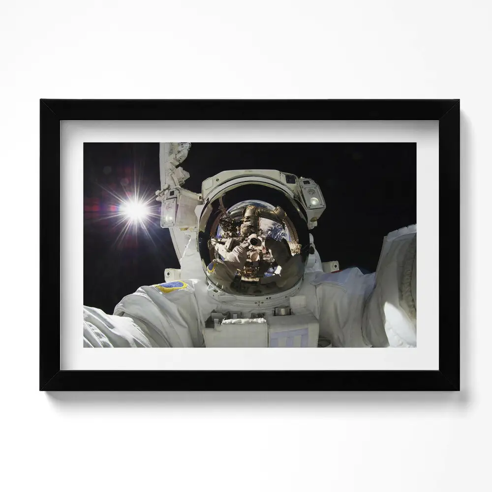Obraz w ramie Astronauta w kosmosie NASA