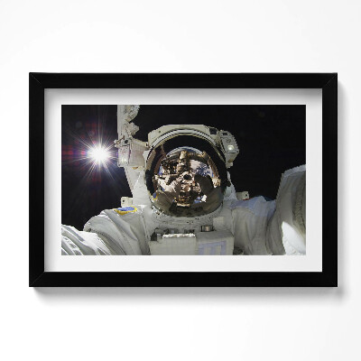 Obraz w ramie Astronauta w kosmosie NASA