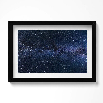 Obraz w ramie Zdjęcie kosmosu i gwiazd