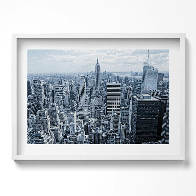 Obraz w ramie Widok na Nowy York