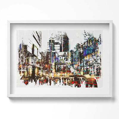 Obraz w ramie Nowy Jork - miasto tętniące życiem