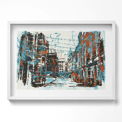 Obraz w ramie Sztuka uliczna